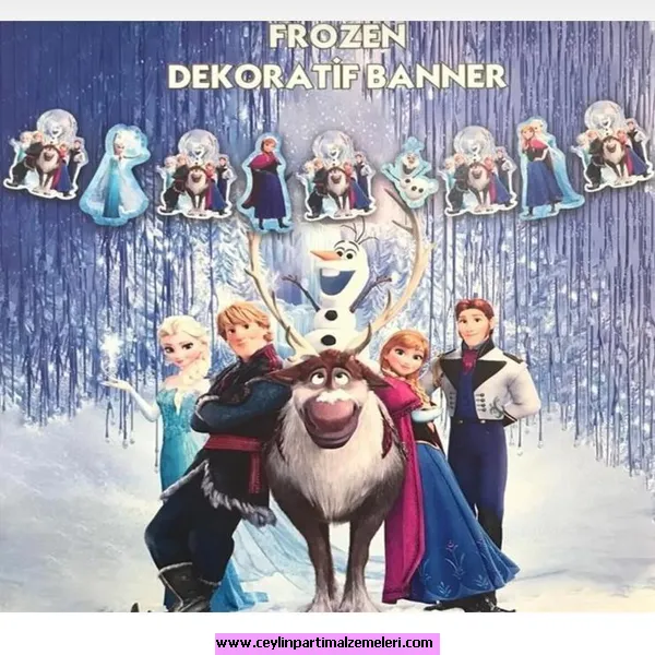 Elsa Dekoratif Banner
